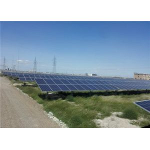 Photovoltaic Fixing Bracket Solar Mounting System , Landscape Solar Panel