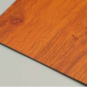 Anti scratch Wooden Aluminum Composite Panel