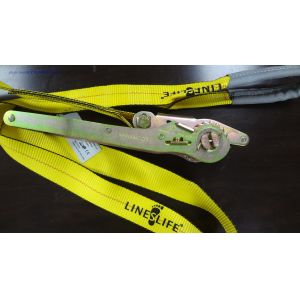 Width 2" Slackline Rope High Breaking Load Tree Anchors Customized Colors