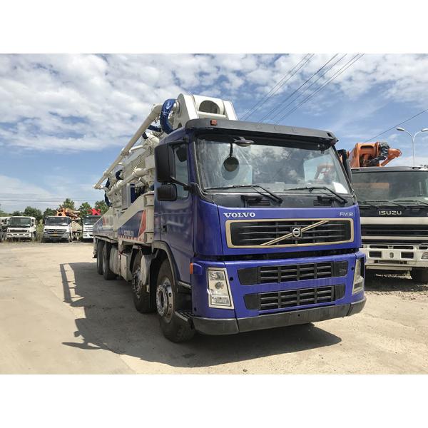 Buy Zoomlion Refurbished Used Concrete Pump Truck Volvo Chassis FM400 at wholesale prices