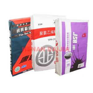 Large Empty White Kraft Paper Bags Water Proof Chemical Materials Powder