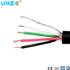 DMX512n Cable 2 Pairs 2X2X0.34mm2 PE Insulation PVC Sheath Control Cable for