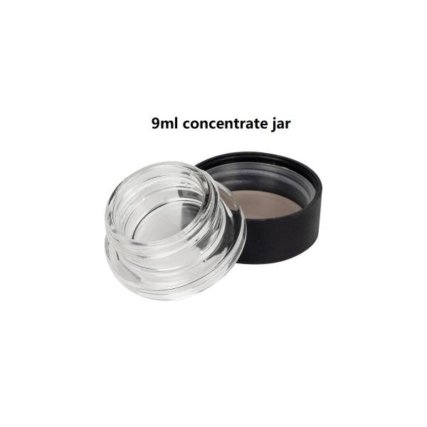 Buy White Black Clear Dab Container Concentrate  Jars 9ml at wholesale prices