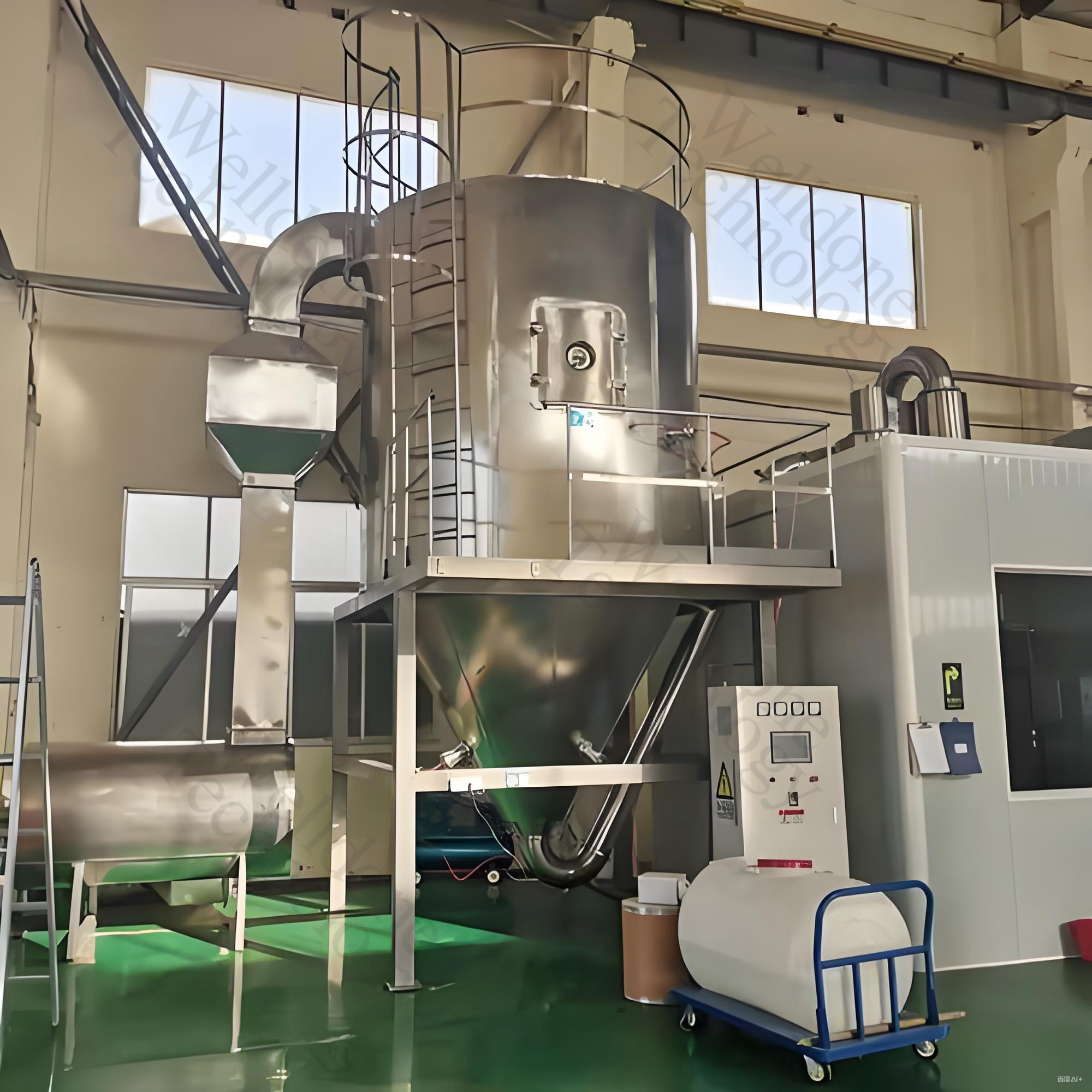 Full Stainless Steel Industrial Spray Dryer for Hemoglobin Powder