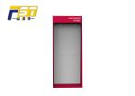 Corrugated Side Wing Display For Playtoys , Portable Single - Sided Hook Display