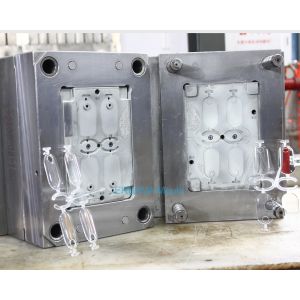 OEM Transparent Plastic Parts Mould For Head LED Light / Auto Front Bracket Lamp