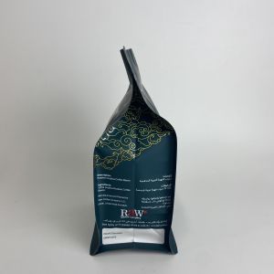 Custom 1kg Mylar Flat Bottom Bag Stand Up Zipper Pouches Reusable For Powder