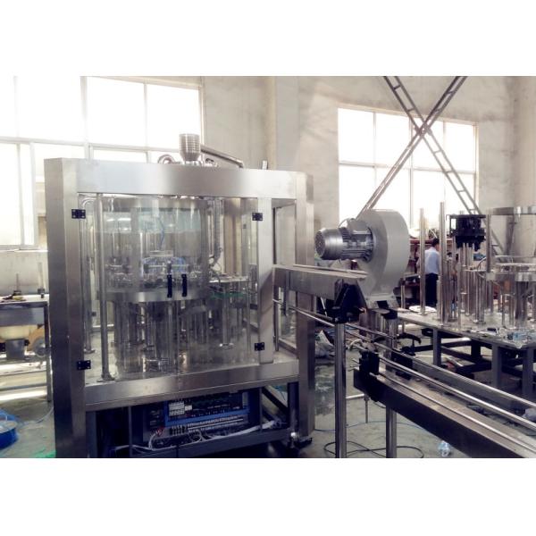 Automatic Bottle Carbonated Drink Filling Machine Electric Driven Plastic Screw