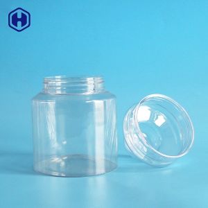 Food Grade Leak Proof Plastic Jar Reusable Food Sample Containers