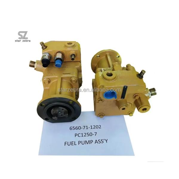 Rebuilt PC1250-7 Fuel Pump with STEEL material Injection Pump and Komastu 6560-71-1202