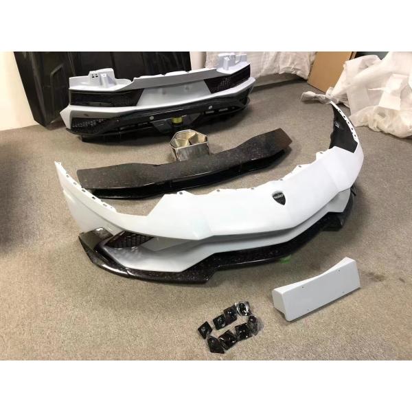 For Lamborghini Aventador LP700 Carbon Fiber Body Kit LP740 Style Front and Rear Bumper Spoilers