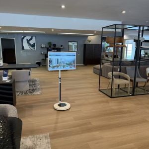 32 inch Portable Smart touch screen TV for Home Office Live stream Entertainment