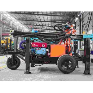 Agriculture Small Water Well Drilling Rig With Fast Drilling Speed