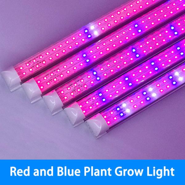Buy 4Ft 18W Commercial LED Grow Lights Tubes G13 Base Aluminum Substrate at wholesale prices