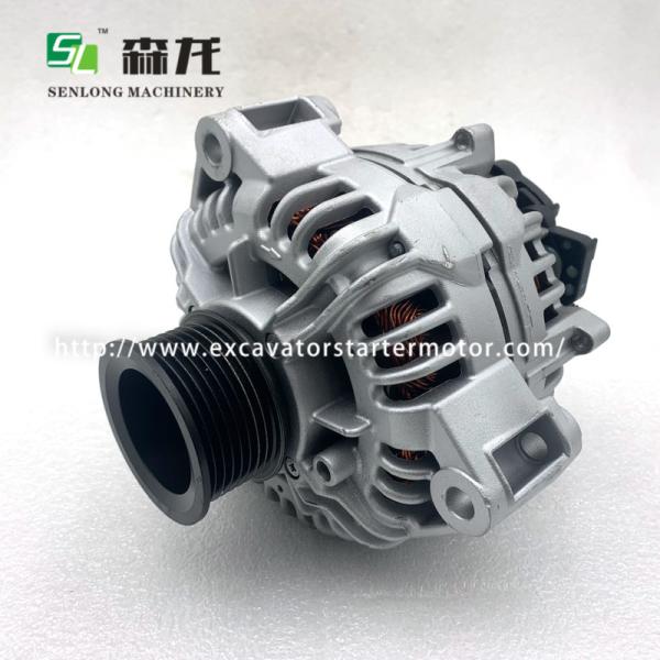 Buy 24V 150A Excavator Alternator 0124655094 0124655185 0124655186 RE538242 RE558678 For JOHN DEERE at wholesale prices