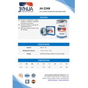 Chromium Molybdenum Tungsten Vanadium Reinforced Martensitic Surfacing JH-224B