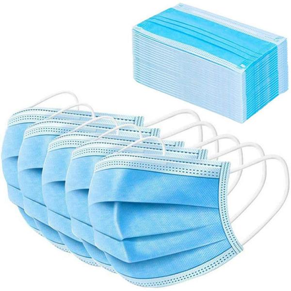 Buy Protective Disposable Medical Face Mask Hygiene Face Mask Three Layers at wholesale prices