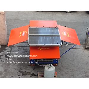 Quality Solar Powered Water Purifier Machine Seawater To Drinking Water Machine for sale