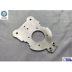 Sandblasting / Chroming Sheet Metal Wall Mount Shelf Support Bracket RoHS