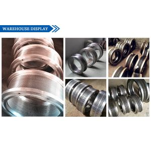 X46CR13 Feed Pellet Ring Die 1000mm Dia Forging Customized