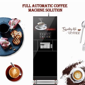 Fully Automatic Coffee Vending Machine with WiFi 4G Remote Control
