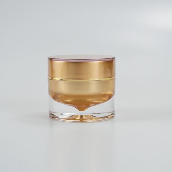 Acrylic Cream Jar Plastic Jar for Skin Care 50g Container Customizable Bottle Color