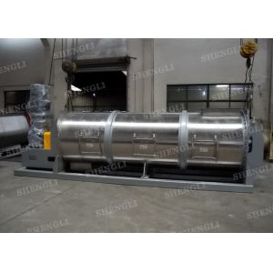 Single Shaft Continuous Mixer With Heating And Cooling Auxiliary