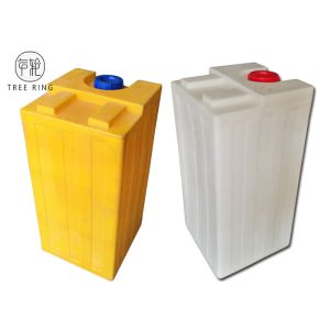 KC 300L Rectangular Poly Chemical Dosing Tank For Washing Machine 555 * 555 *
