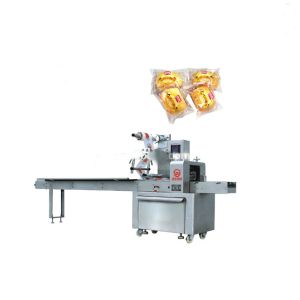 Quality Automatic Bread Packing Machine , 220V Input Horizontal Packaging Machine for sale