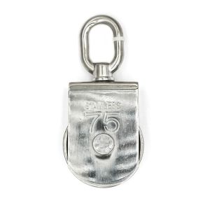 ZINC PLATED Finish Stainless Steel 304 Wire Rope Lifting Pulley Block 25mm