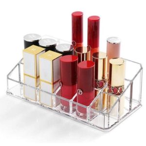 Makeup Cosmetics Acrylic Organizer Box Lipstick Storage