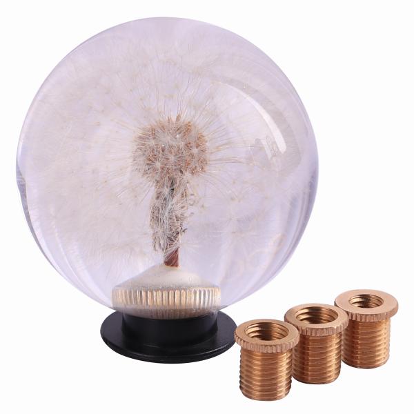 Wholesale customization resin dandelion acrylic master ball car gear flower