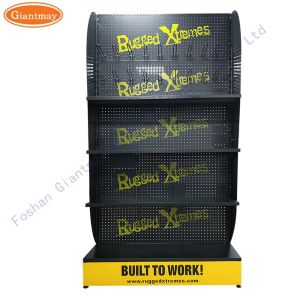 Product Exhibition Hanging Shelf Metal Pegboard Display Rack