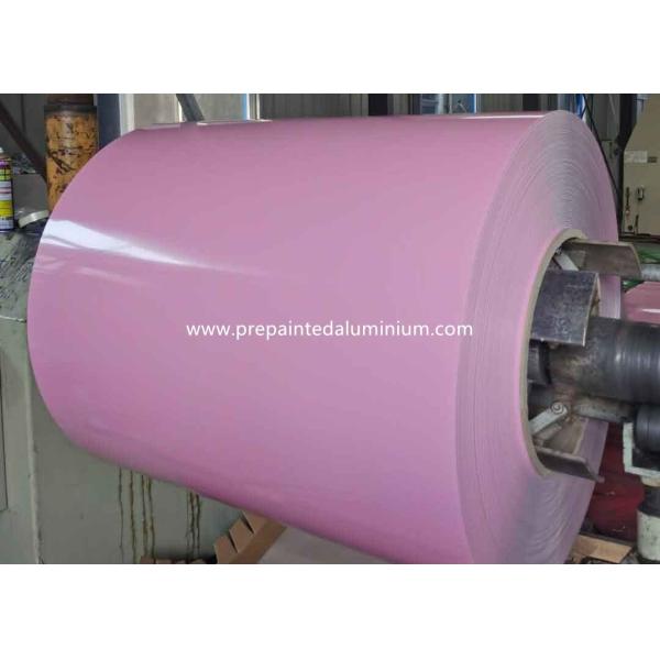 Buy Pink 0.45mm 1200mm ASTM B209 PPAL Prepainted Aluminium Coil at wholesale prices