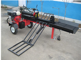 CE Hydraulic Wood Splitter Automatic Feeding Commercial Log Splitter