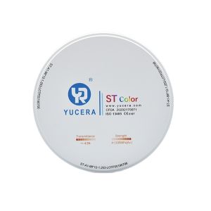 Yucera ST color Dental Zirconia Blocks Your Trusted Choice for Lifelike Dental