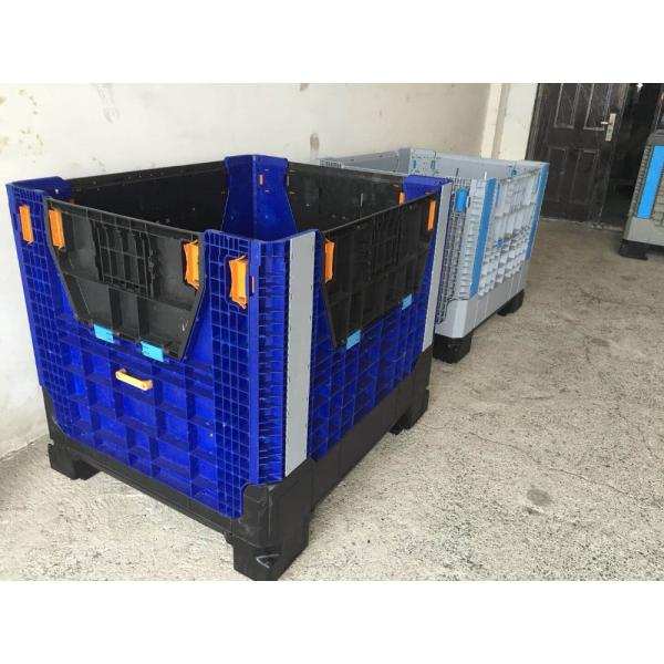 1 ton plastic collapsible container industry plastic pallet box