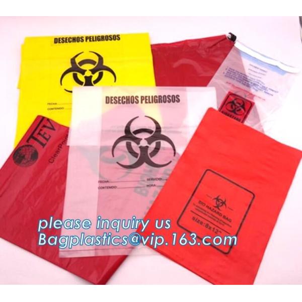 Biohazard Specimen Bag Autoclavable Biohazard Bags, Customized Autoclave Bag,
