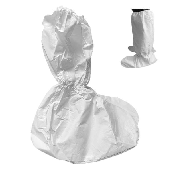 Non Woven PP / PE Shoe Cover Thickened Breathable Boot Cover Disposable Cover Shoes