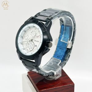 Men Fashion Watch Stainless Steel Strap Watch with Band Color Like The Picture