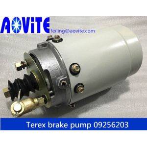 Air brake pump 09256203 for Terex mining truck 3307