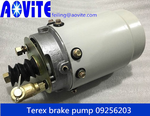 Buy Air brake pump 09256203 for Terex mining truck 3307 at wholesale prices