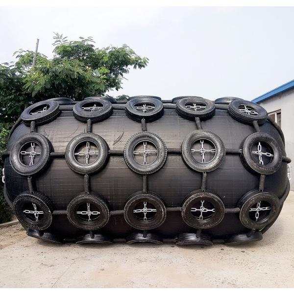 Boat Pneumatic Marine Fender Good Performance Oil Tanker / Corvette Ship