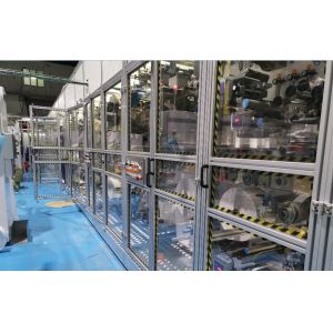 Three Phase 380V 0.8Mpa XL L M S NB Baby Diaper Machinery