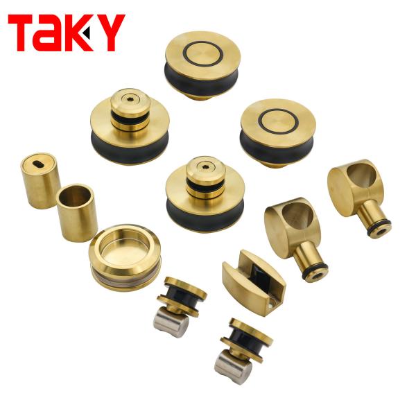 Buy Wholesale Stainless Steel Sliding Frameless Glass Door Track Hardware Kit at wholesale prices