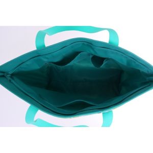 Custom Printed Tote Bags Reusable Polyester Handbag for Womens