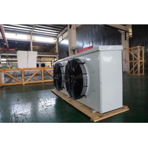 China Heat Exchanger Cold Room Air Cooler Blue Fin Evaporator Coil With Copper Tube on sale