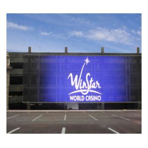 Outdoor LED Mesh Screen P10.42 Transparent Curtain LED Display Screen