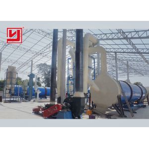 Oil Palm Fibre Roller Dryer Machine Assembled Structure High Efficiency