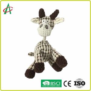 Durable Pet Interactive Squeaky Toy Donkey Plush Pet Toys For Puppy And Medium